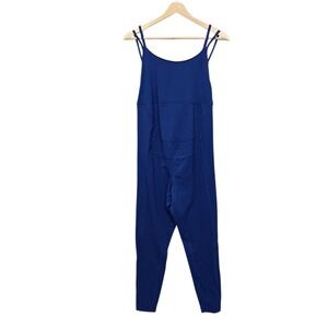 GAME by Universal Standard Blue Spaghetti Strap Jumpsuit Size Small (US XL)
